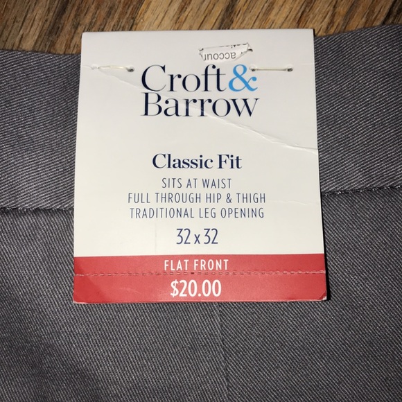 Croft & Barrow Classic Fit Pants - Picture 4 of 7